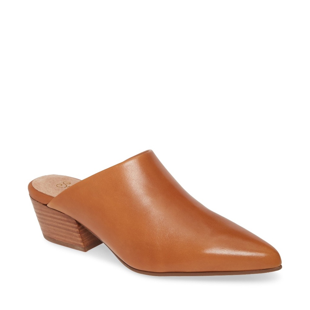 Seychelles Rendezvous Slip On Mules Brown Size 9.5